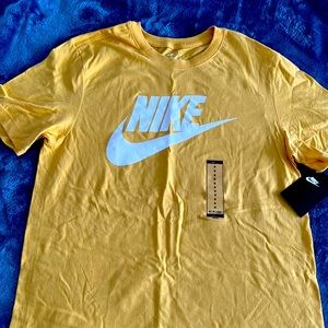 Yellow Nike shirt